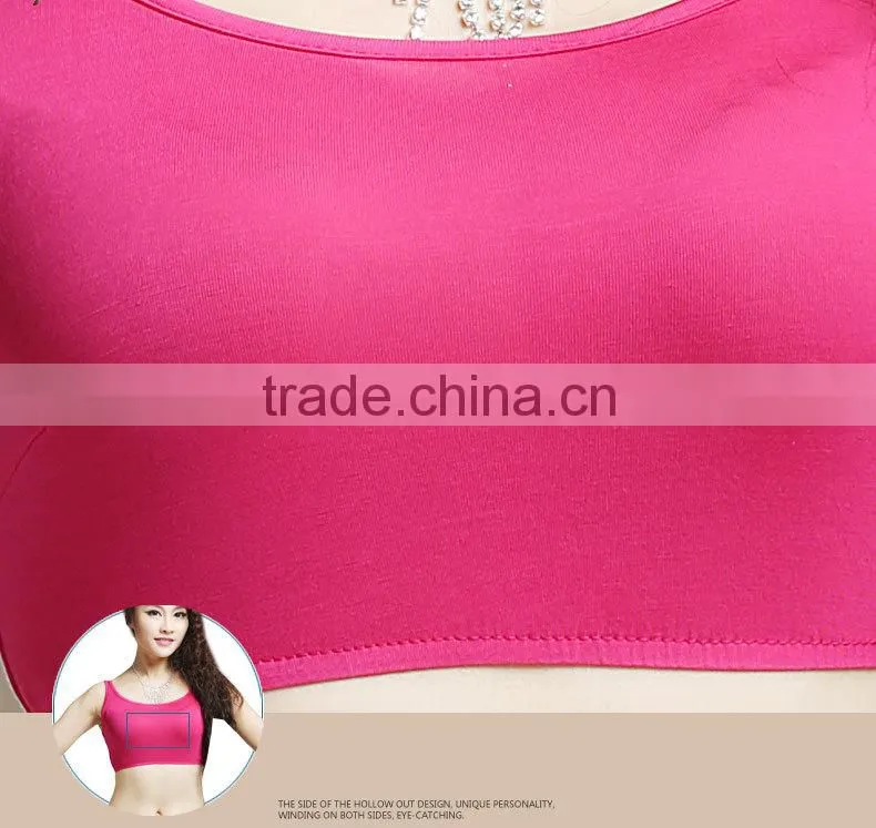 Wuchieal Belly Dance Modal Top with straps in 5 colors