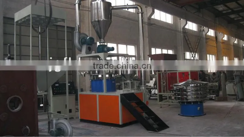Plastic pulverizer/plastic scrap grinder machine