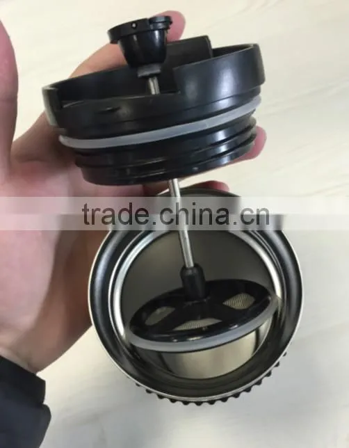 Vacuum flask Insulated French Press Travel Mug Stainless Steel Tumbler