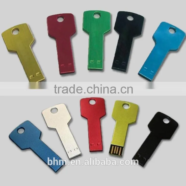 Best selling and portable mini key shape usb flash drives full capacity