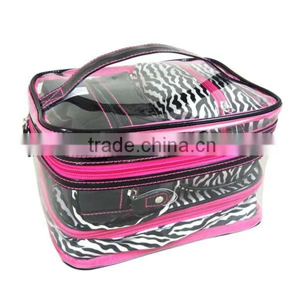 pvc travel cosmetic bag
