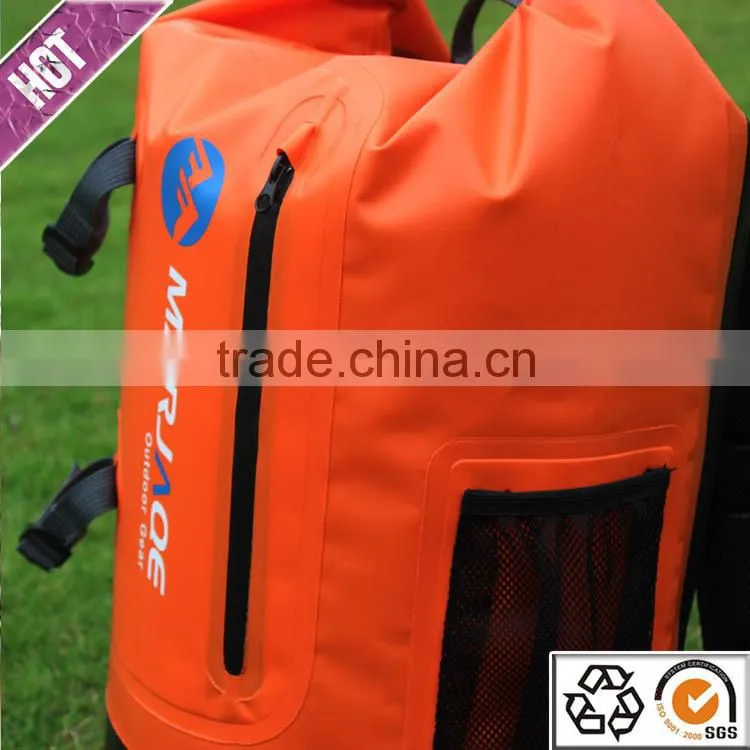 Daya 2015 custom waterproof dry backpack 28L china wholesale for camping hiking