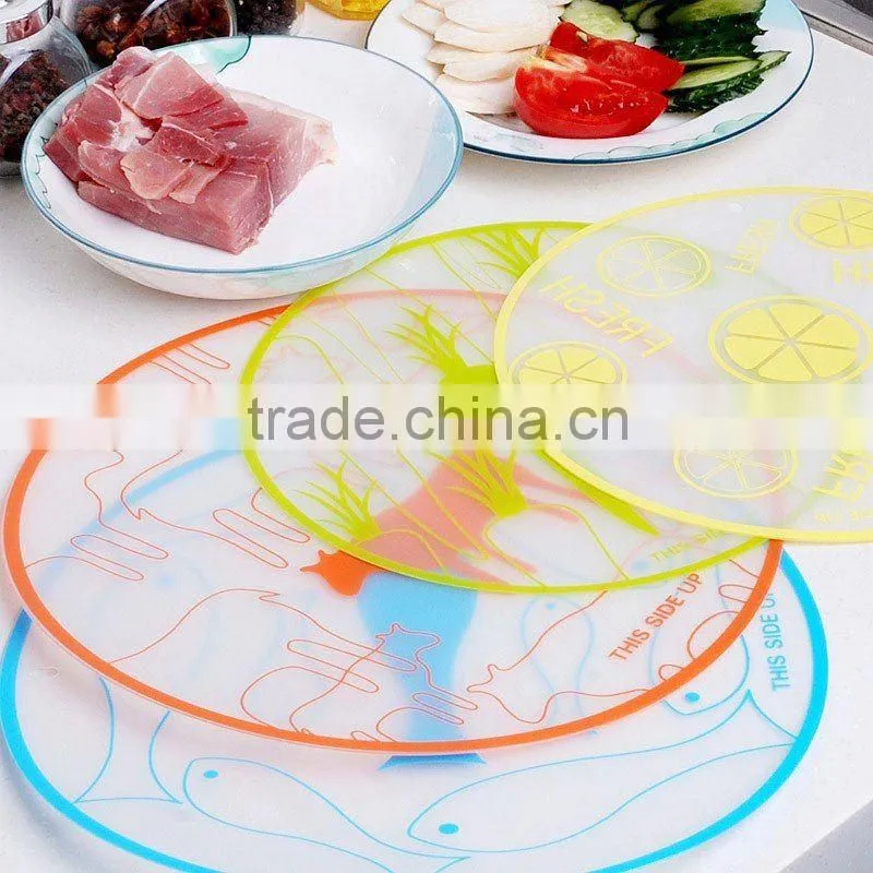attractive pp roound shape chopping board