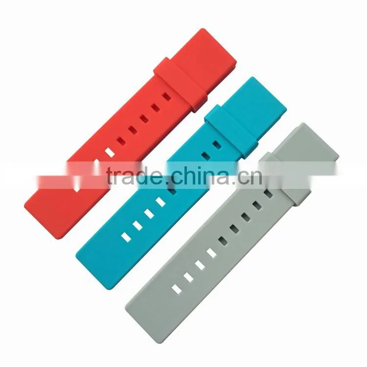 25mm silicone watch band for smart watch