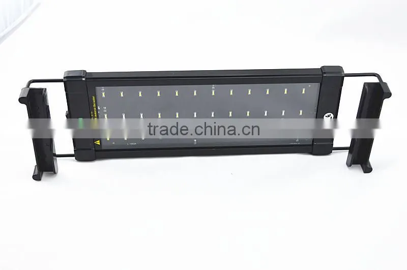 50cm 11W led aquarium light white14000k+ blue460nm curve led light bar mounting bracket