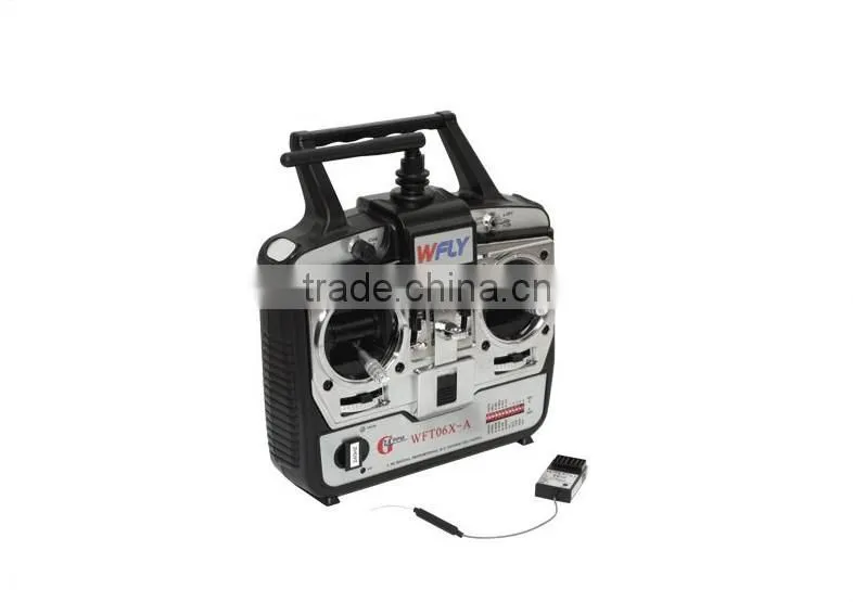 Promotion! WFLY WFT06X-A 2.4GHz 6 Channels Radio Control Transmitter for RC Model Quadcopter Drone