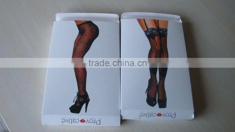 Custom image printed small window underwear packaging box design bra packaging box