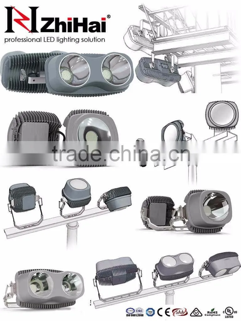 120000 lm Lumileds Chip UL TUV SAA DLC Rohs approved 1000 watt LED Flood Light