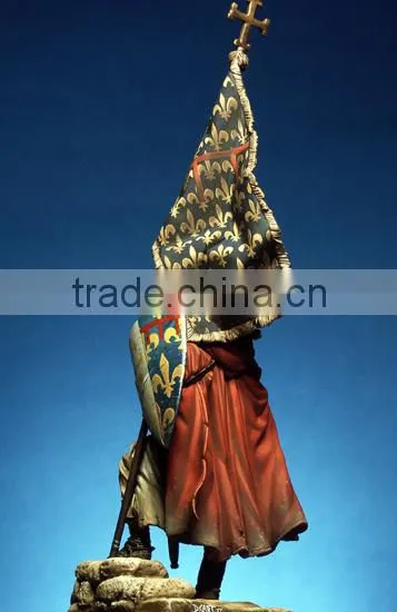 Bronze Home Decorative Resin Figures Soldier