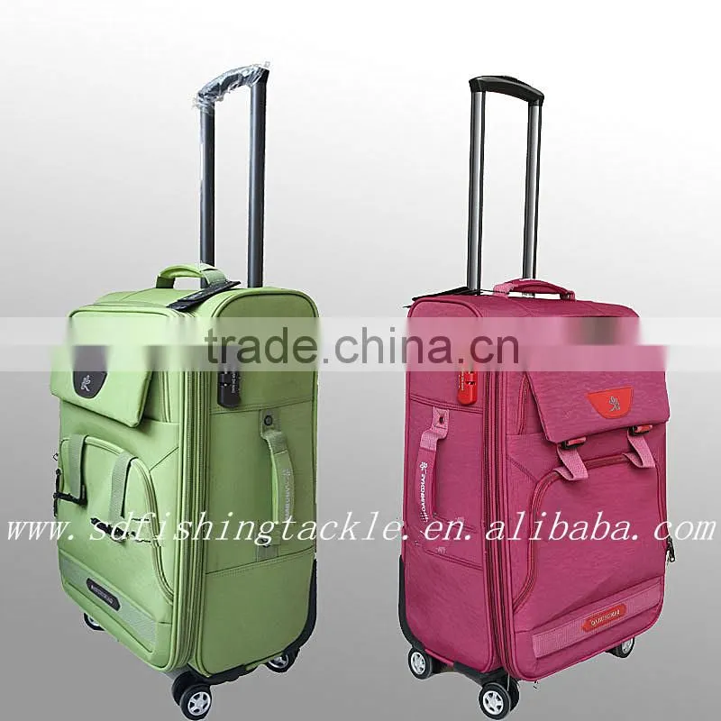 2015 best quality nylon trolly bag on sale