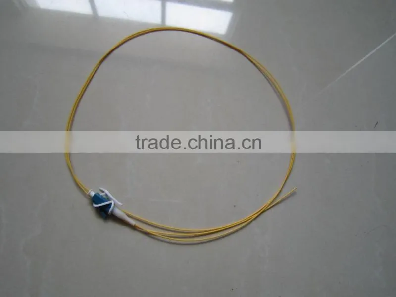 0.9mm Singlemode simplex fiber optic pigtail LC UPC, fiber optic pigtail for wholesale