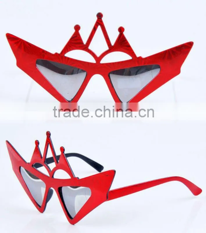 2013 Halloween Queen red color party glasses