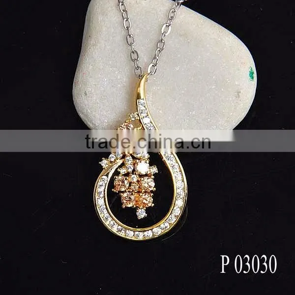 925 silver jewellery pendant necklaces with factory price/glass pendant jewelry ruby