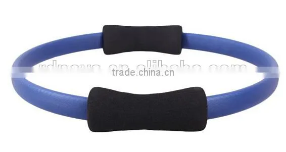 Foam handle pilates ring
