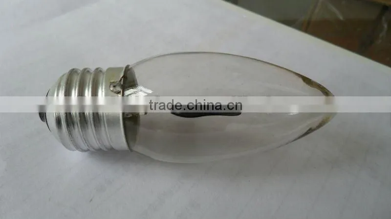 1.5W 0.2-0.5lm 230V E27 led flickering flame bulb