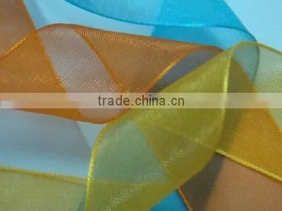 Colorful Sheer Organza Ribbon