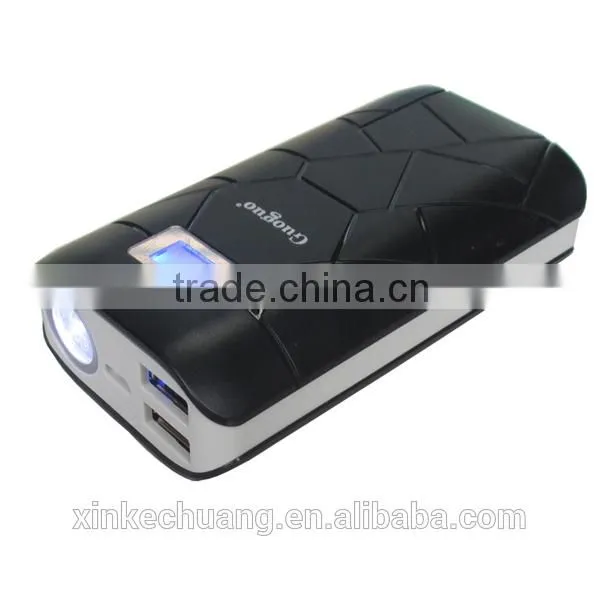 Portable CE Rohs 10000mah Power Bank Charger with LED Torch Light and LCD display