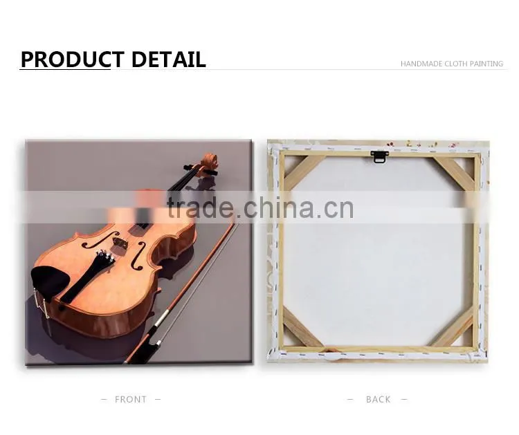 Decorative Wall Hanging Art Abstract Violin Oil Painting