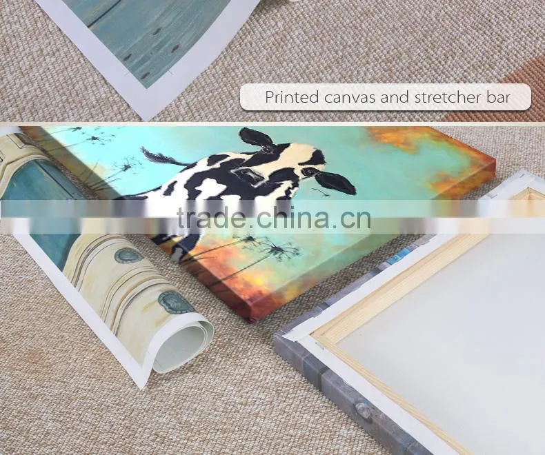 Handmade oil painting animal oil painting on canvas