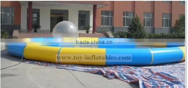 Perfect professional inflatable jumper with pool