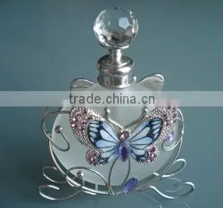 2016 Small butterfly crystal perfume bottle