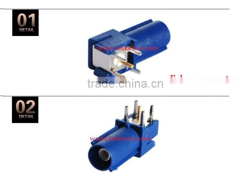 RF coaxial Fakra C Type connector