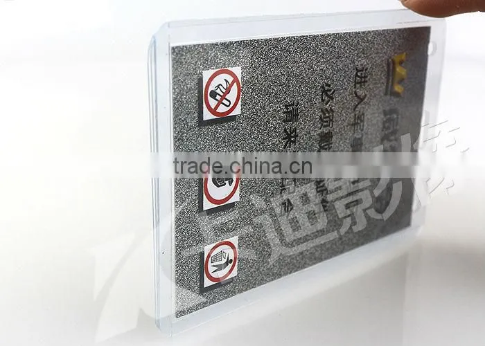 pvc portrait smart card material
