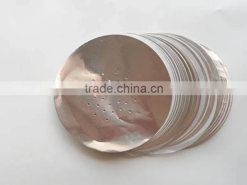 Hot Sale Disposable Round Shisha Foil/Hookah FoilWith Holes