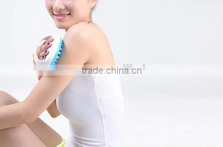 Professional Hot Selling Customized Bath Shower Soft Scalp Body Massage Cleaning Brush
