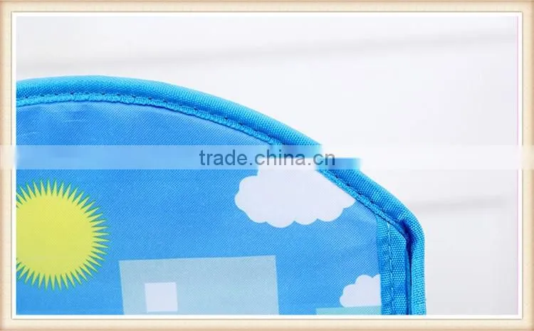 2016 new design kids storage stool,foldable toy storage box