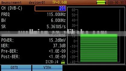 DS2500Q,Digital handheld catv/qam analyzer