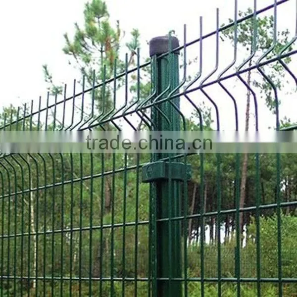 galvanized and pvc coated mesh fence