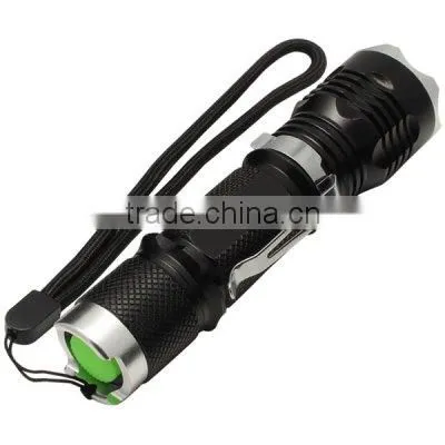 xml t6 5-mode 10w led flashlight reflector