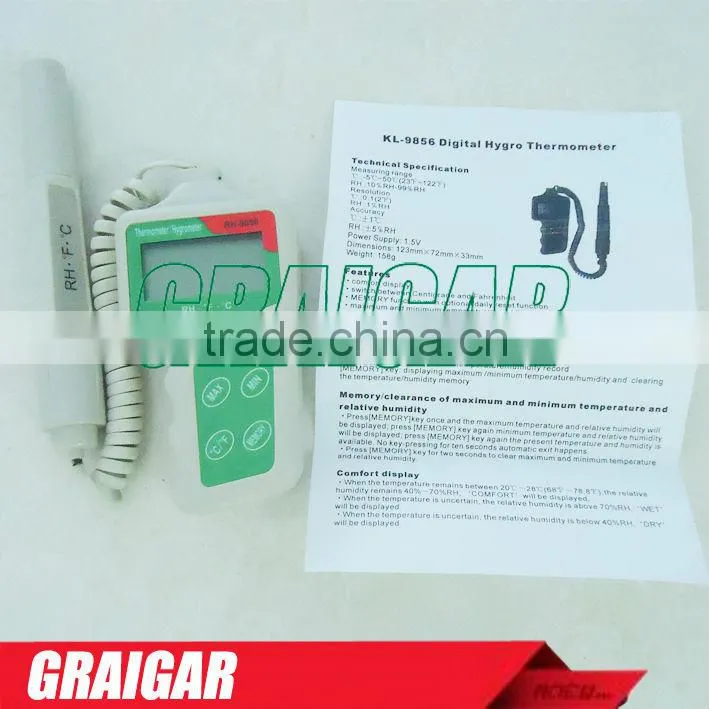 High accuracy Digital Dissolved oxygen tester rh-9856