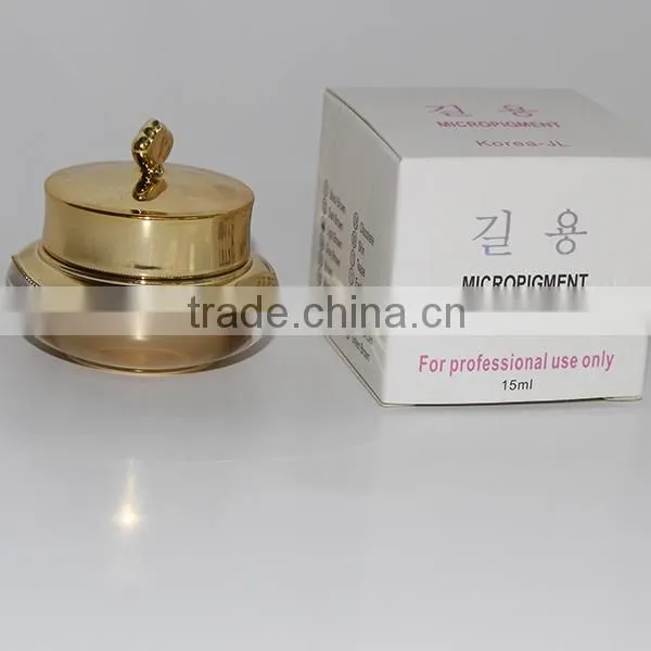 Permanent Makeup Pigment Cream Korea Manuel Pen Tattoo Ink Pigment