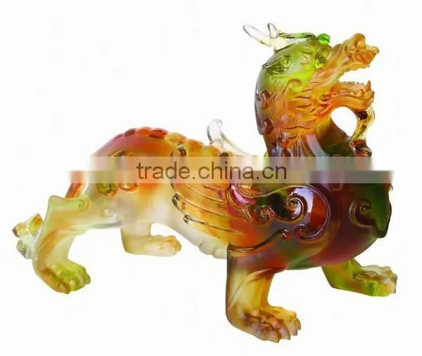 Chinese Fengshui Crystal Decor-Pixiu 4