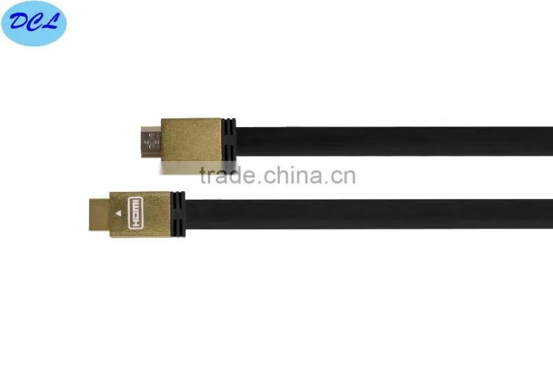 HDMI FLAT CABLE1.4V with Aluminum shell 1.8M
