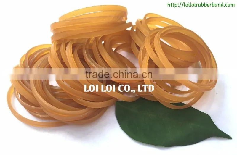 Vietnam Wide Natural rubber band for Packaging use - Brown Natural Rubber Elastic Band Manufacturer
