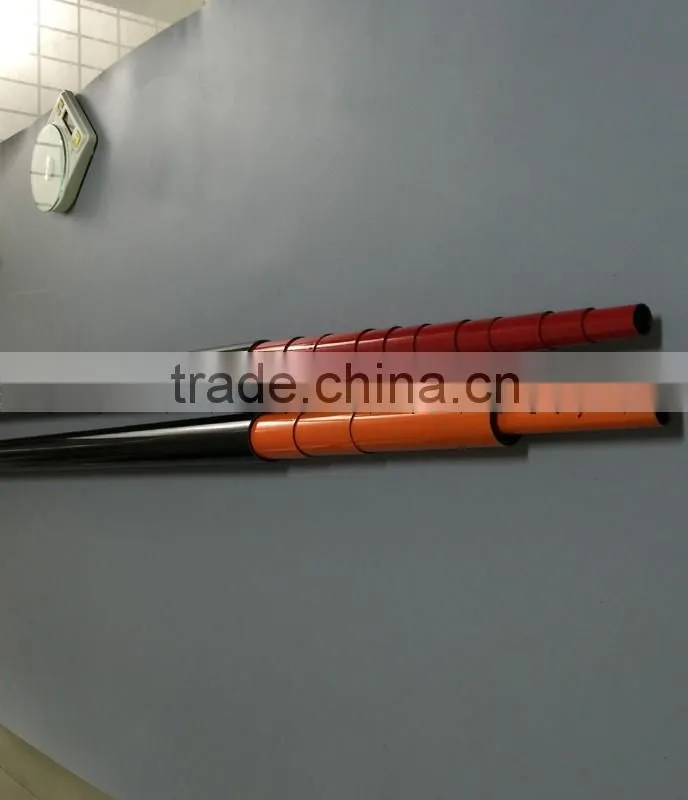Glass fiber materials water fed pole with clamps working for solar panel