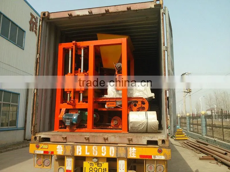 QHL4-25 semi auto brick making machines