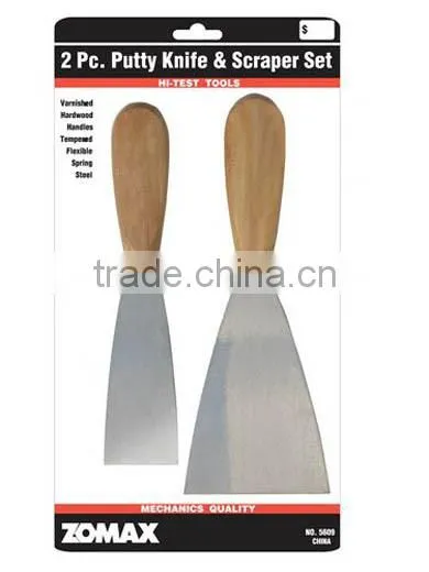 High Quality Putty Scraper Set, Putty Knife and Scraper Set For One Dollar Item