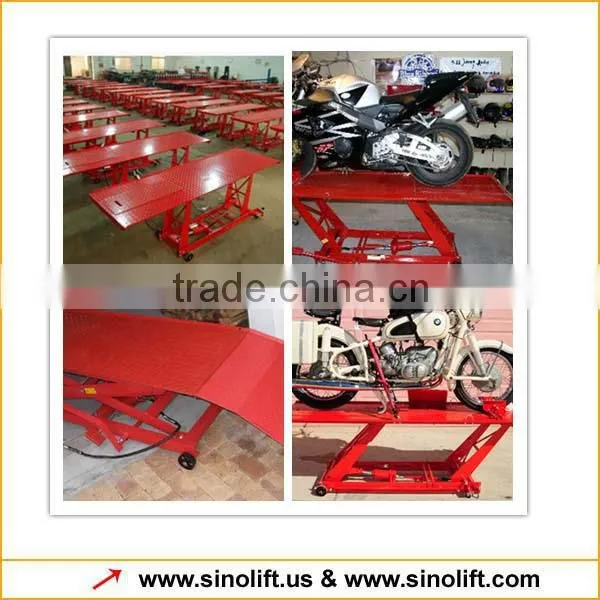 TE500 Motocycle Scissor Lift Tabe