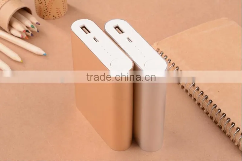 OEM factory wholesale high capacity mi power bank 10400mah