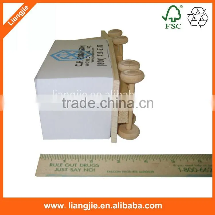 Sides printing note cube with pallet, wooden pallet memo cube