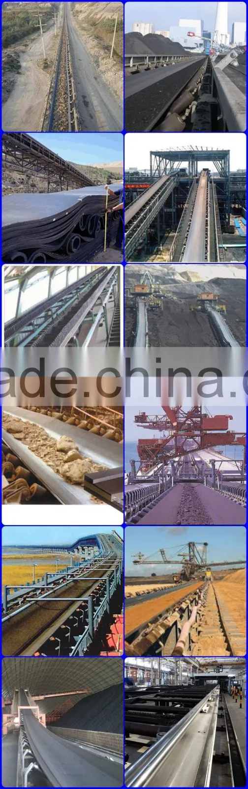 heavy load heat resistant belt,steel core conveyor belt