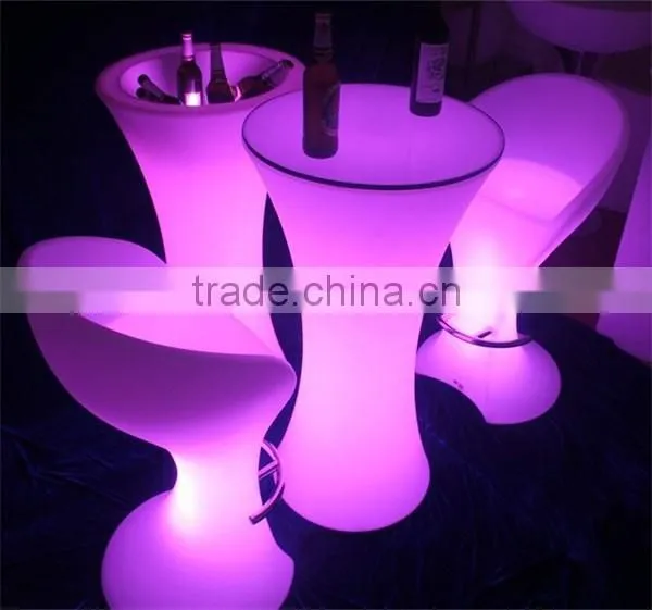 Illuminated Led Bar Table