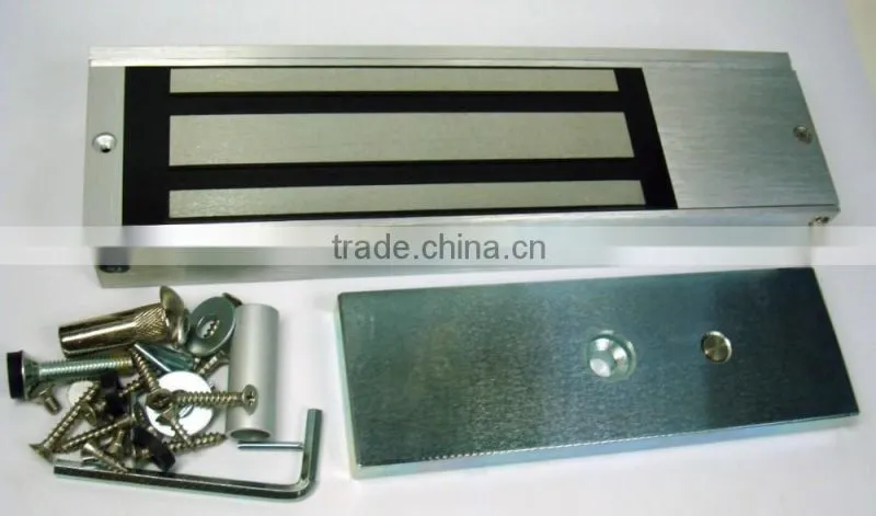 500kg(1200Lbs) holding force em lock,sliding frameless glass door magnetic lock
