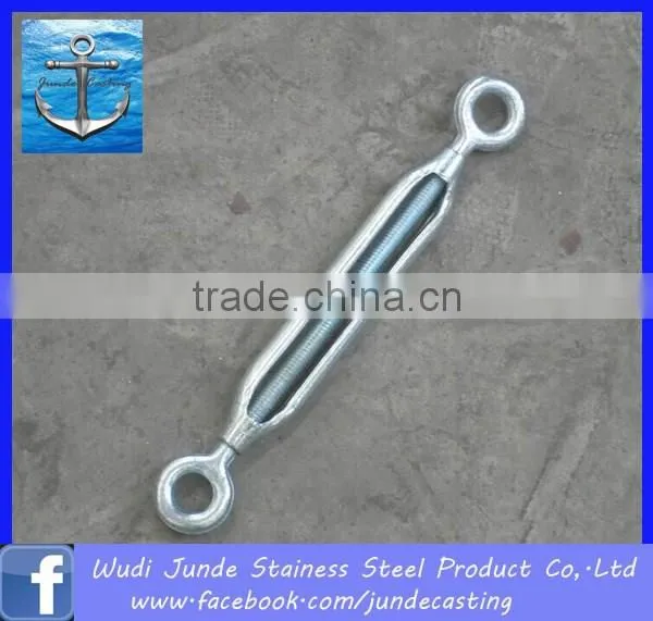 stainless steel m16 turnbuckle eye to eye