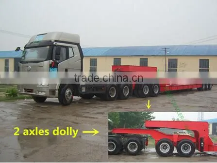 Ttian container carrier cargo trailers container dolly trailer
