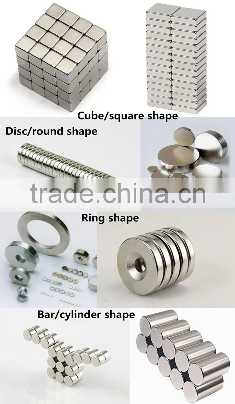Strong disc neodymium magnets ndfeb magnet material with customized sizes